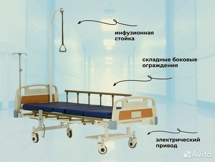 Медицинская кровать для лежачих больных