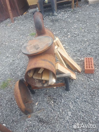 Печка под казан