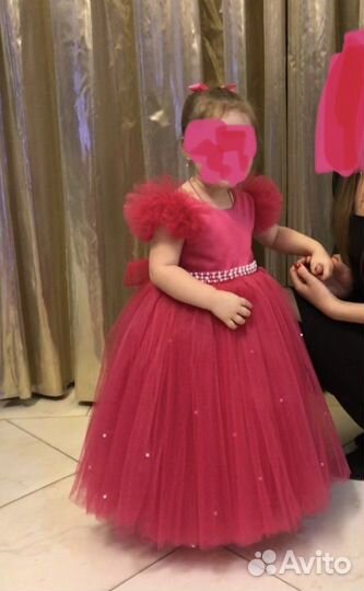 Нарядное платье для девочки 98 104