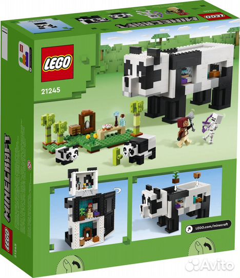 Lego Minecraft 21245 Дом Панды