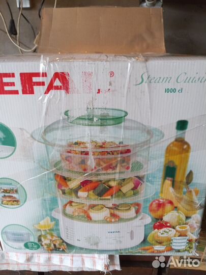 Пароварка tefal новая