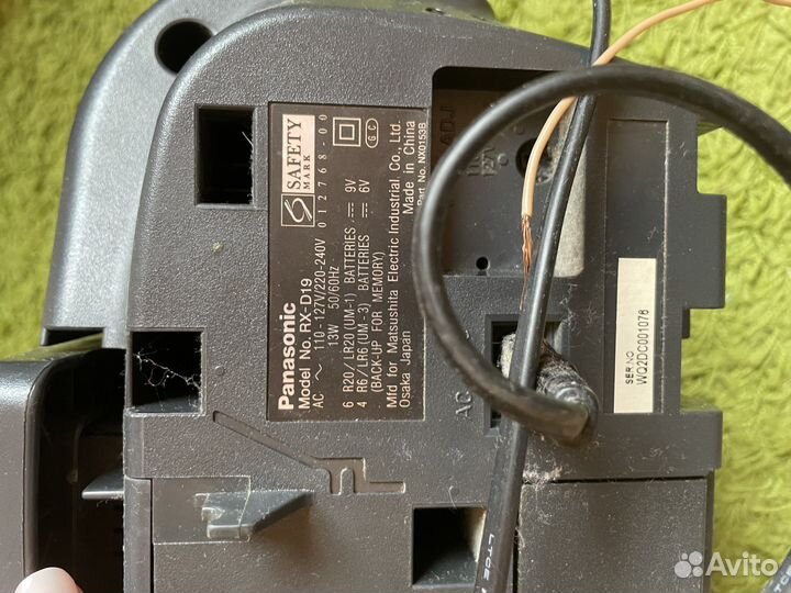 Магнитофон panasonic
