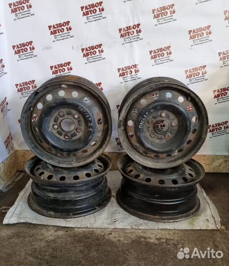 Штампованные диски R15 Volkswagen Passat B5