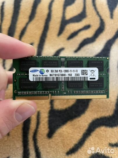 Оперативная память ddr3 8 gb для ноутбука