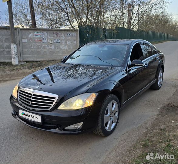 Mercedes-Benz S-класс 3.5 AT, 2007, 350 000 км