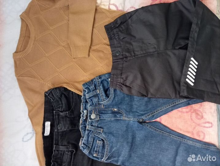 Вещи пакетом для мальчика 116-122
