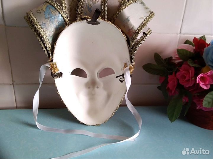 Маска шута венецианская новая орегинал
