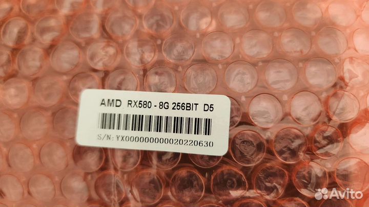 Видеокарта amd Radeon rx580