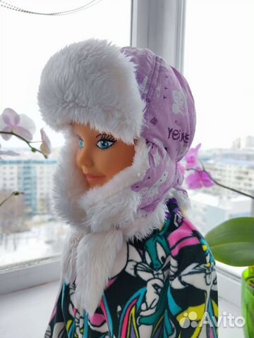 Зимняя шапка-ушанка Reike, 44-46 (2-5 лет)