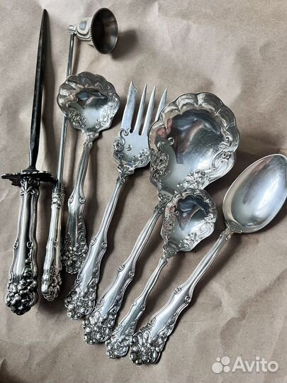 Набор антикварных приборов Rogers 1904