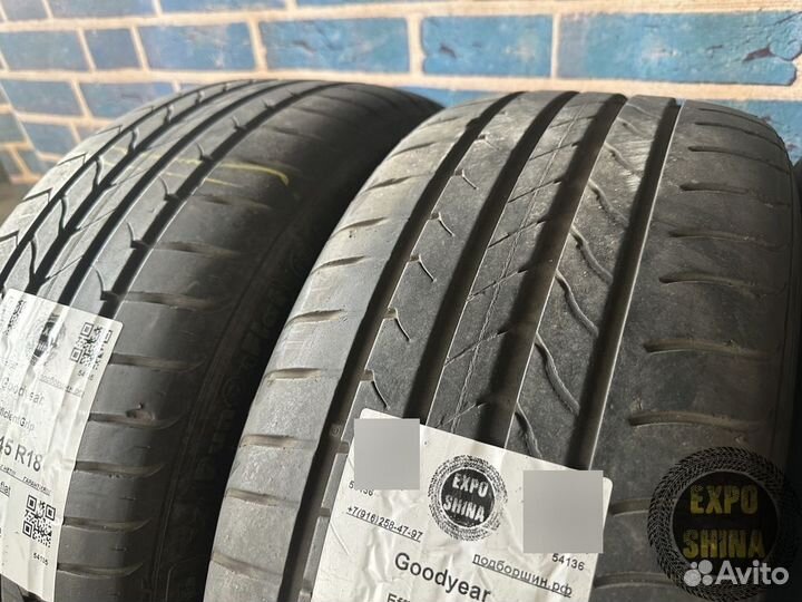 Goodyear EfficientGrip 255/40 R18 и 225/45 R18 95Y