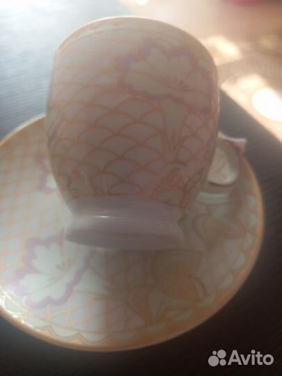 Чашка с блюдцем кофейная лфз