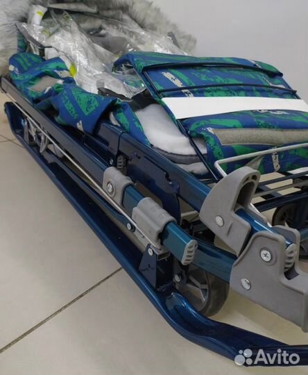 Детские санки коляска