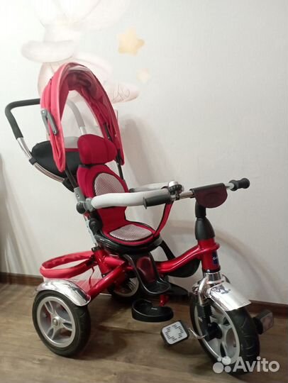 Детский велосипед с ручкой бу