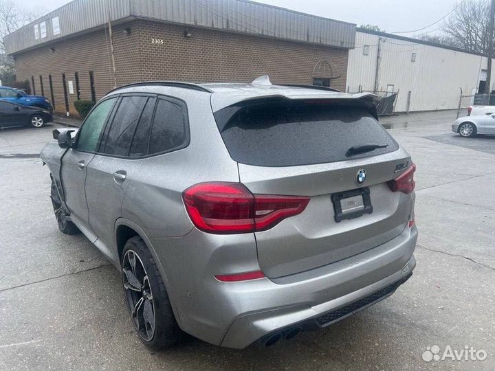 BMW X3 M 3.0 AT, 2019, битый, 55 790 км