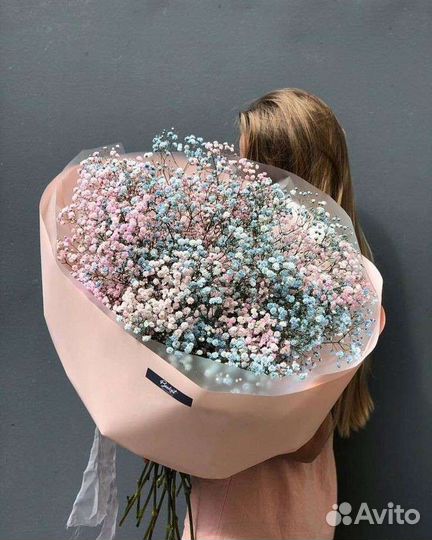 Живые цветы букеты гипсофила,букет цветов гипсофил