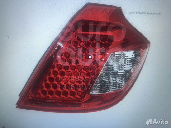 Фонарь задний правый левый Ceed 2007-2012