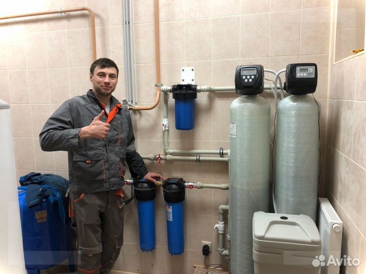 Очистка воды. Фильтр для воды. Анализ воды