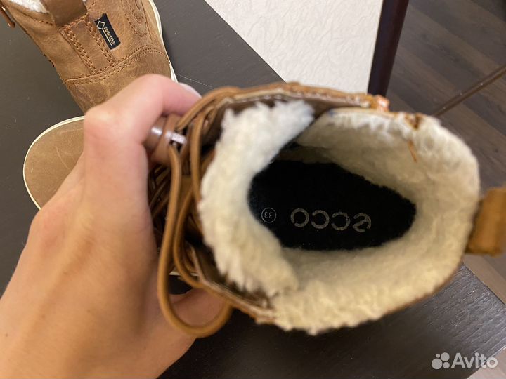 Ботинки ecco 33