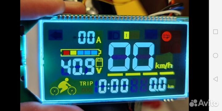 Дисплей kugoo s3 зеленый