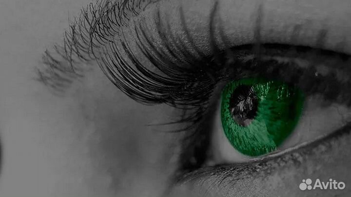 Линзы для глаз цветные