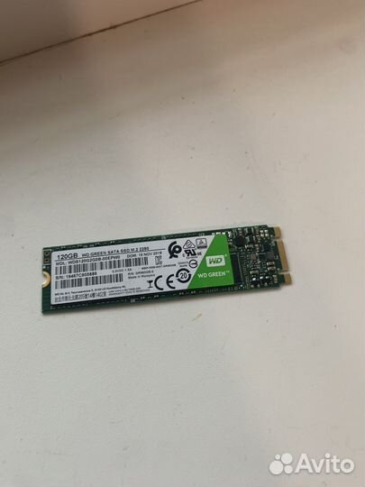 120 гб SSD M.2 накопитель WD Green WDS120G2G0B