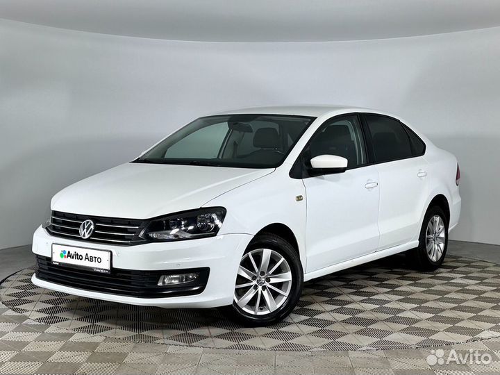Volkswagen Polo 1.6 AT, 2016, 120 441 км