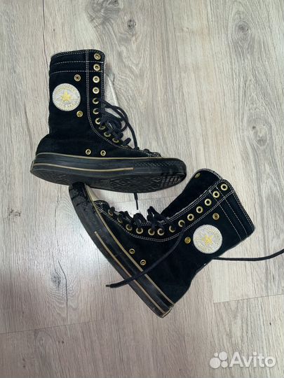 Кеды converse женские высокие утепленные