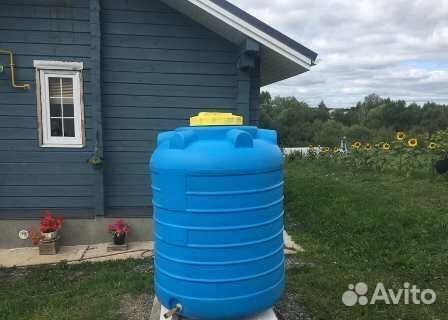 Бочки 1000 литров для воды полива на дачу, дома