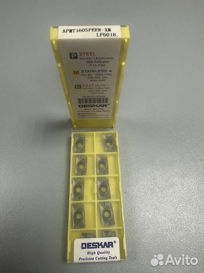 Пластины токарные apmt1605peer-XM LF6018