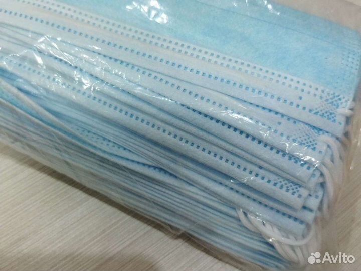 Маски трикотажные и медицинские