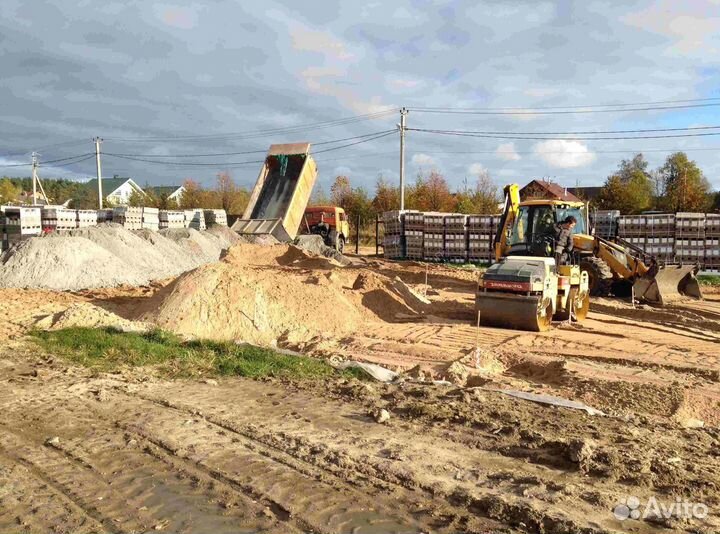 Песок гравий щебень доставка