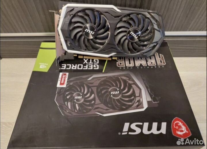 Msi 1660ti armor oc днс