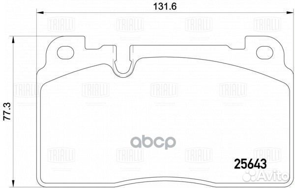 Колодки торм. для а/м Audi A6 (11) /Q5 (08) ди