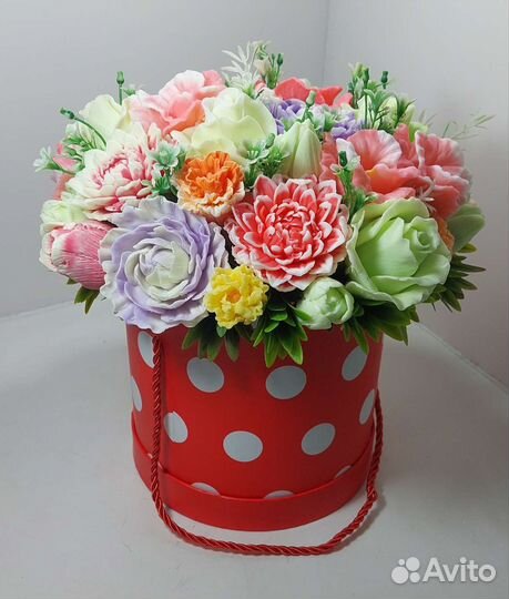 Букет цветов из мыла