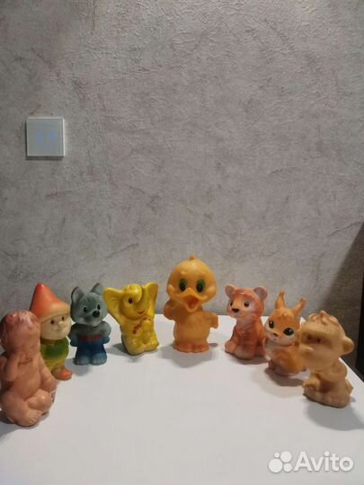 Игрушки резиновые ссср/советские для купания