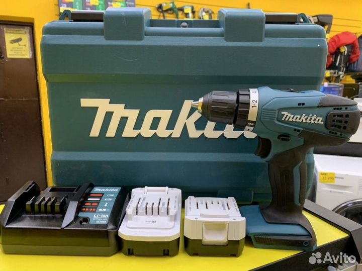 Аккумуляторная дрель-шуруповерт Makita DF347D 14,4