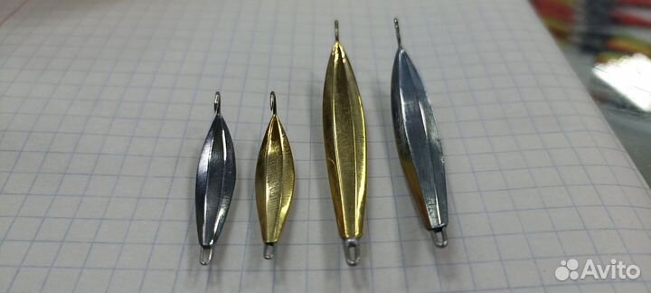 Блесна зимняя ручной работы