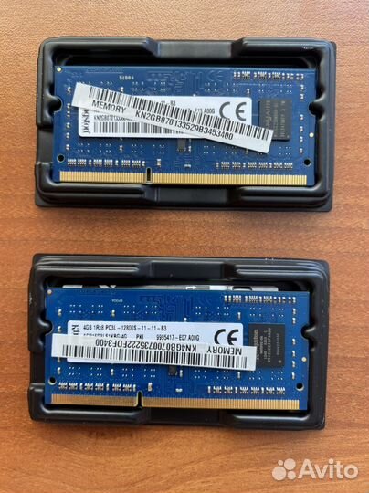 Оперативная память ddr3 для ноутбука 4gb