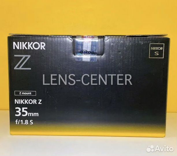 Nikon 35mm f/1.8S Nikkor Z, Новый