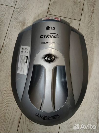 Пылесос lg cyking 1500W V-C9551WNT 310W Suction Po