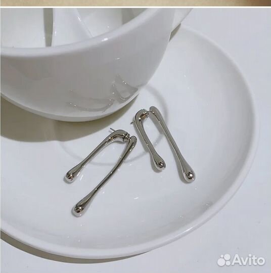 Серьги капельки