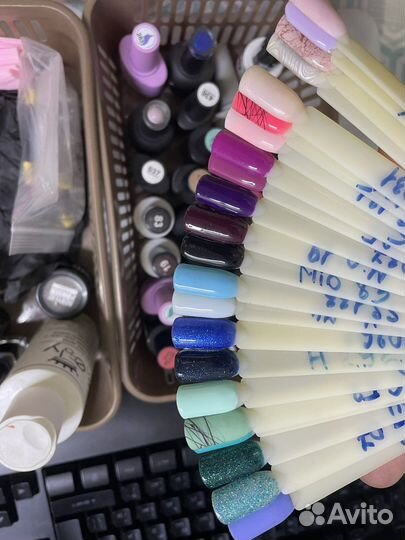 Гель-лак, база, топ и всякие штучки для дизайна