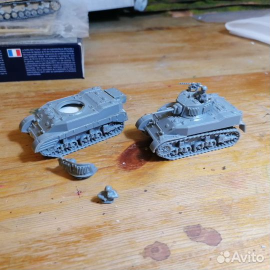 Stuart plastic soldier 1/72