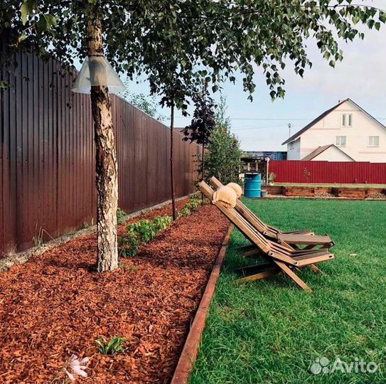 Кора (мульча) лиственницы 60л. В ассортименте