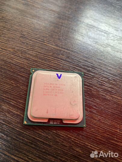 Процессор Intel Xeon E5430 под доработку под S775