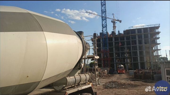 Доставка бетона миксером от 1 куба