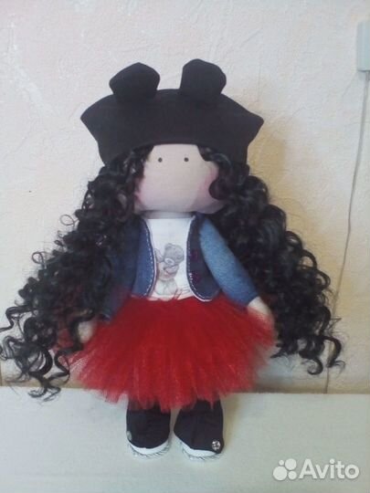 Интерьерная кукла ручной работы