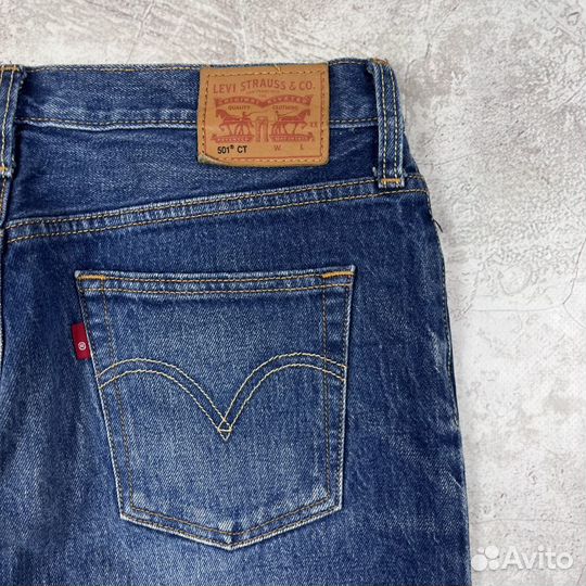 Джинсы Levi's 501 CT Оригинал W30 (Lee Wrangler)