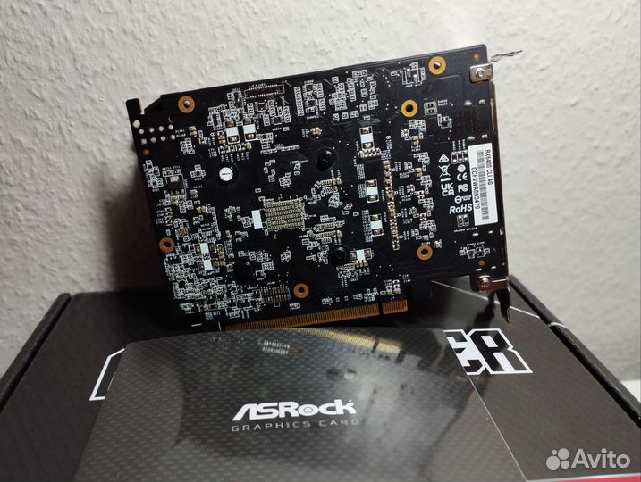 RX 6400 Asrock Challenger 4GB Игровая видеокарта